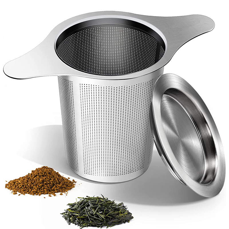 Tea Strainer Mesh - 1 قطعة الشاي Infuser سلة الفولاذ
