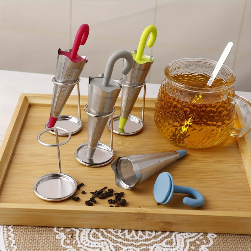 Tea Strainer Mesh - مصفاة شاي قابلة لإعادة الاستخدام مع