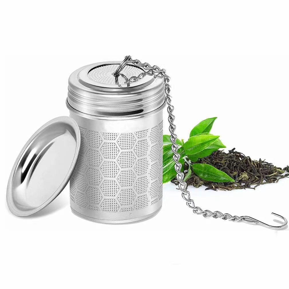Tea Strainer Mesh - 1 قطعة مصفاة شاي من الفولاذ