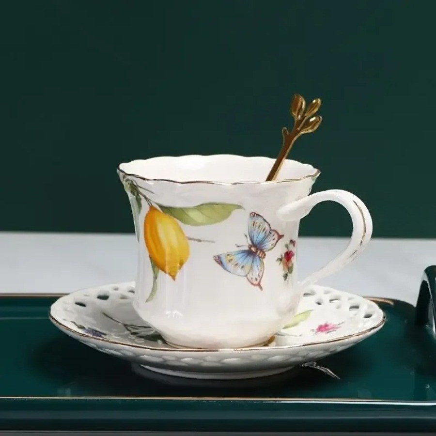 Lemon Tea Coffee - النمط الأوروبي فنجان شاي مجموعة الليمون