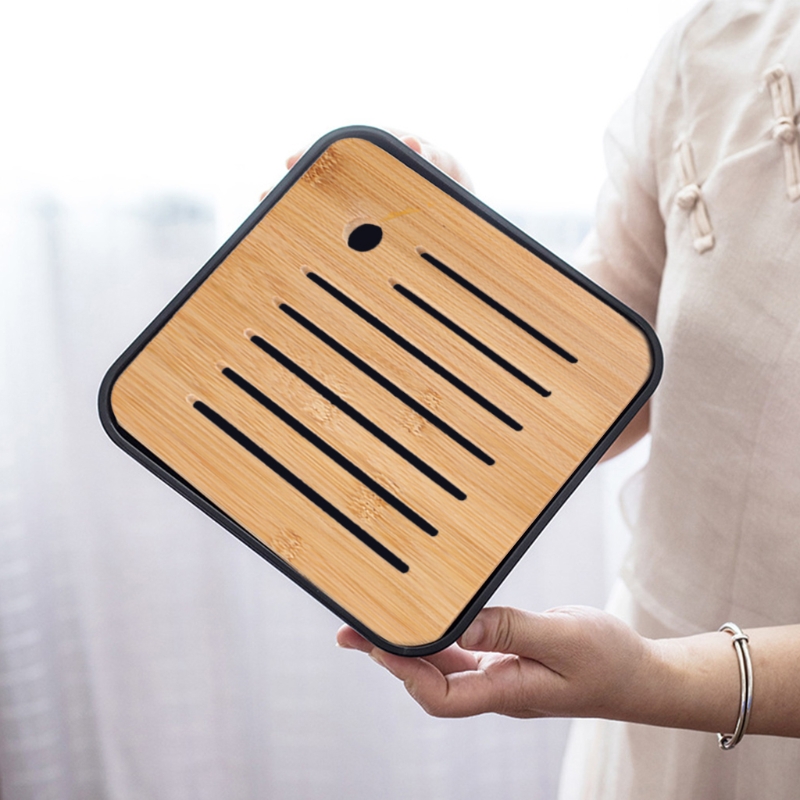 Bamboo Tea Tray - صينية شاي من الخيزران، طاولة شاي
