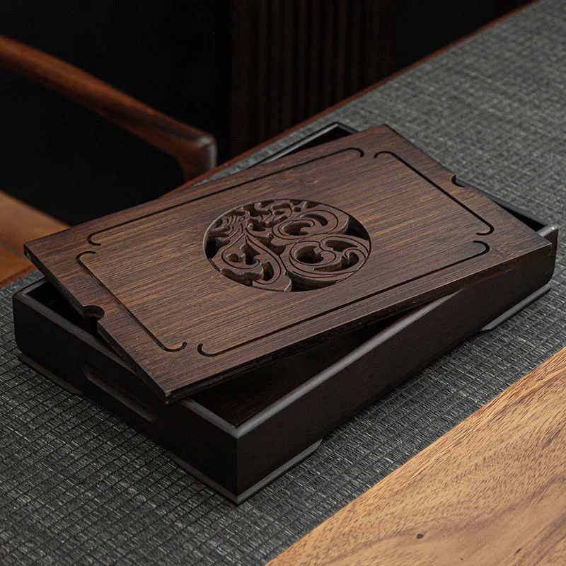 صينية من الخيزران الطبيعي، صين - مراجعة Bamboo Tea Tray وسعره
