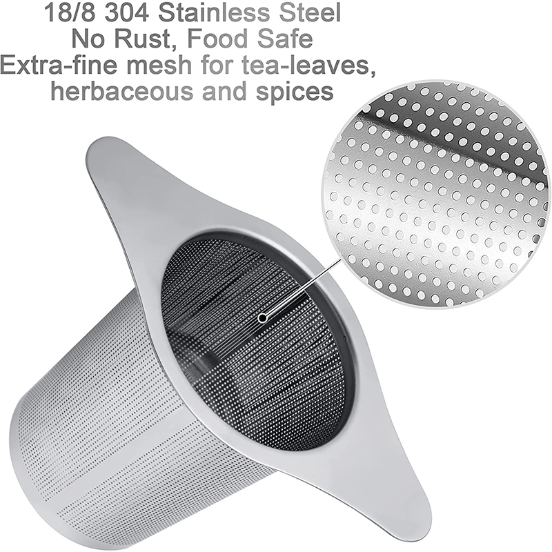 1 قطعة الشاي Infuser سلة الفول - مراجعة Tea Strainer Mesh وسعره