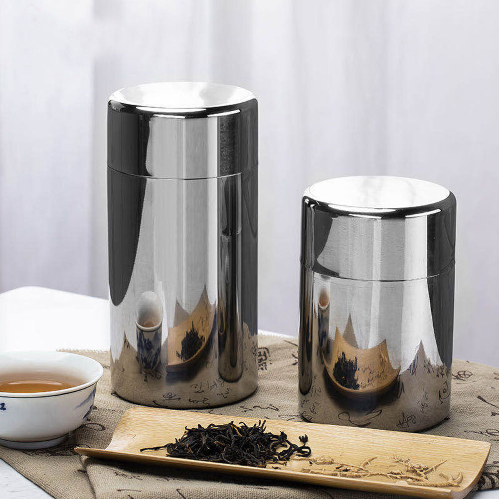 وعاء تخزين محمول من الفولاذ ال - مراجعة Coffee Tea Bean Leaf وسعره