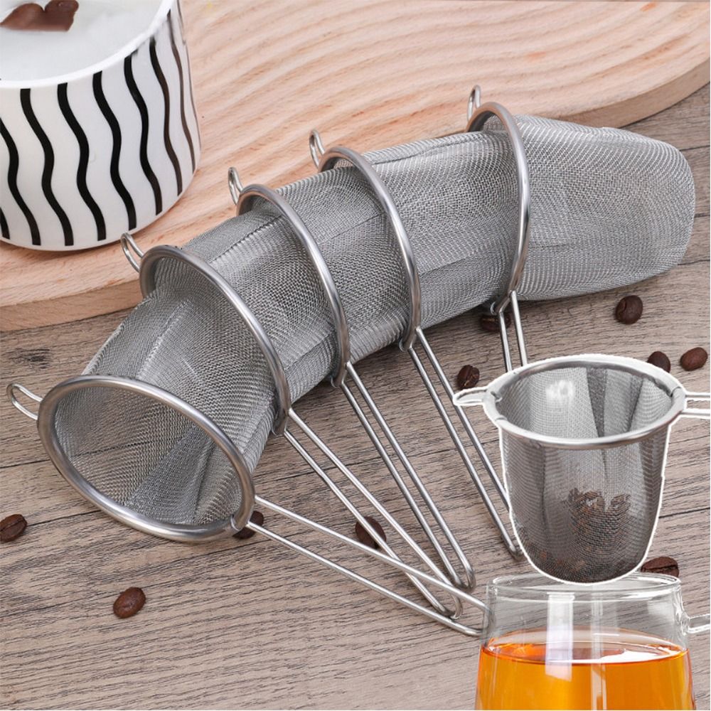 مصفاة شاي من الفولاذ المقاوم ل - مراجعة Tea Strainer Mesh وسعره