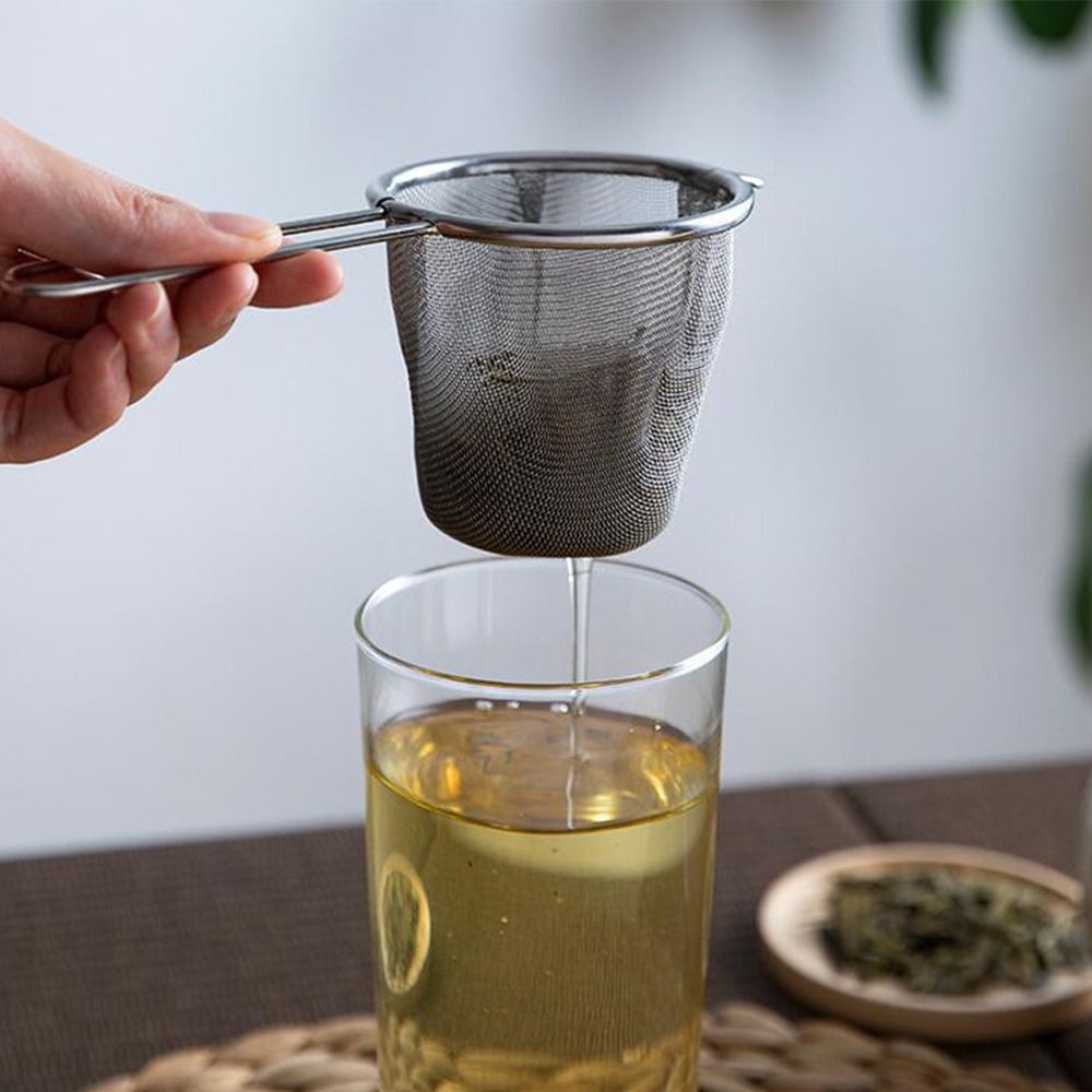 مصفاة شاي من الفولاذ المقاوم ل - مراجعة Tea Strainer Mesh وسعره