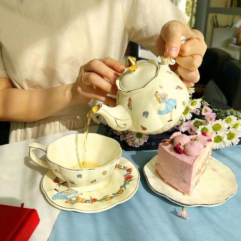 طقم شاي وقهوة سيراميك أليس بتص - مراجعة Best Tea Coffee وسعره