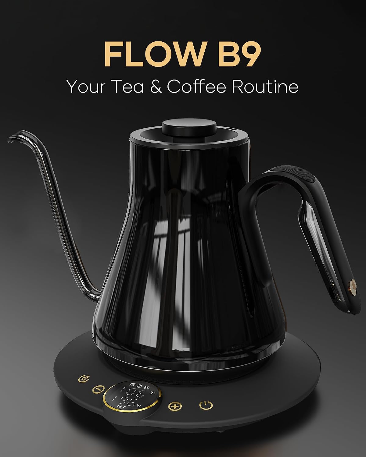 غلاية كهربائية بعنق مرن، ±1 °  - مراجعة Coffee Tea Brew وسعره