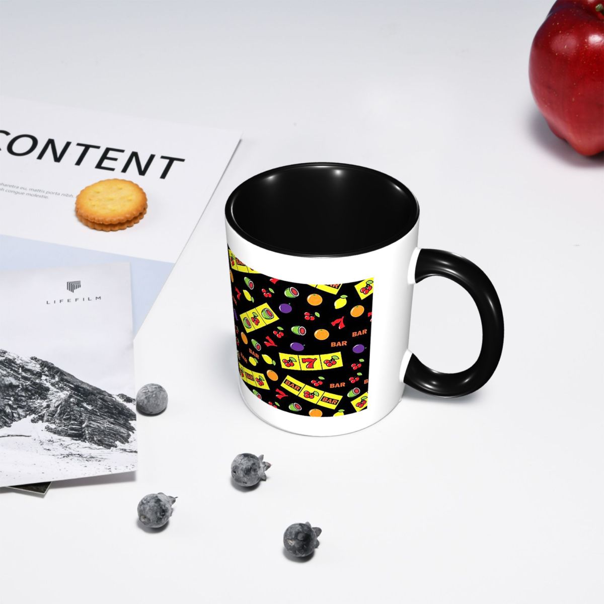 أكواب قهوة سيراميك مضحكة بتصمي - مراجعة Lemon Tea Coffee وسعره