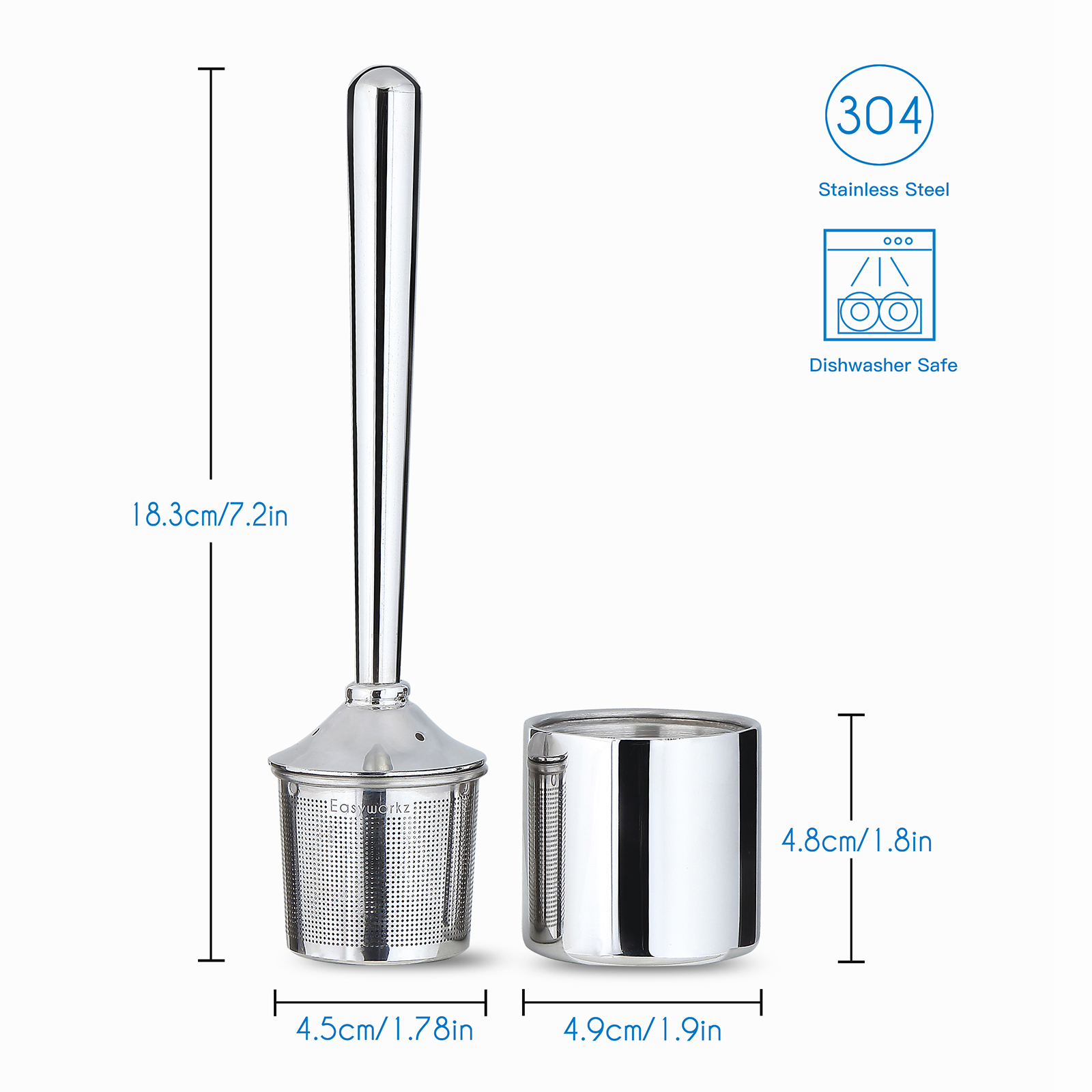 مصفاة شاي من الفولاذ المقاوم ل - مراجعة Tea Strainer Mesh وسعره