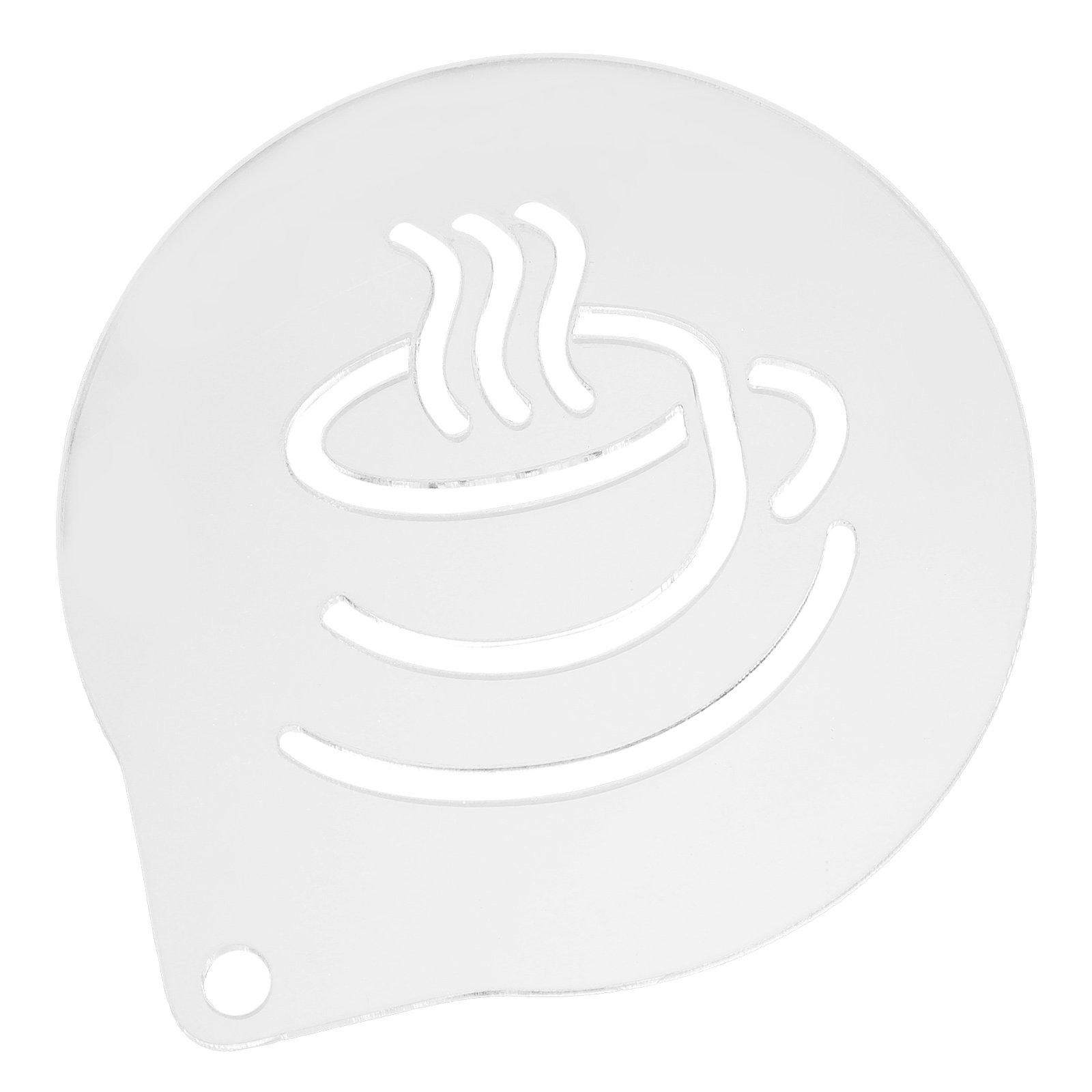 قالب قهوة خفيف الوزن من الأكري - مراجعة Coffee Stencil Art وسعره