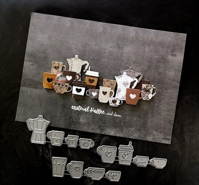 Catlove فنجان القهوة المعادن ق - مراجعة Coffee Stencil Art وسعره