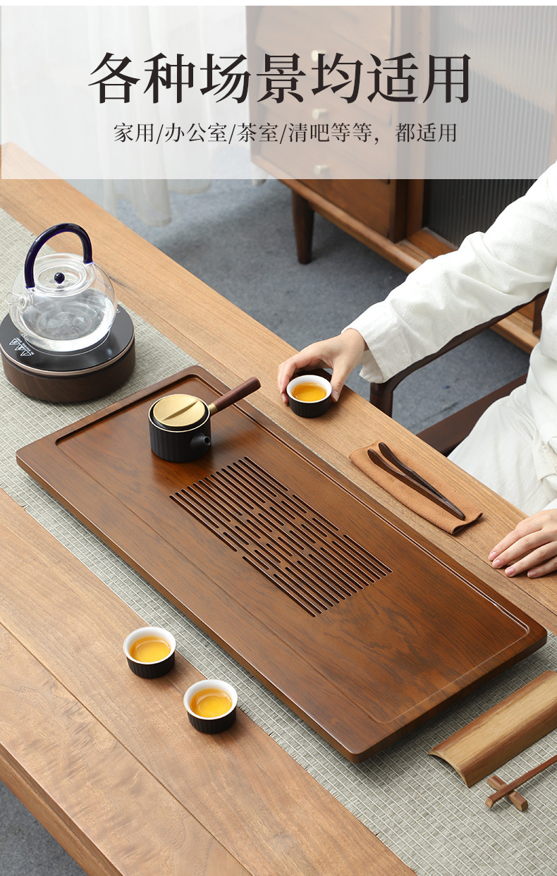 أسلوب بسيط نان الخيزران زهرة ا - مراجعة Bamboo Tea Tray وسعره