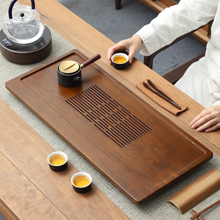 أسلوب بسيط نان الخيزران زهرة ا - مراجعة Bamboo Tea Tray وسعره