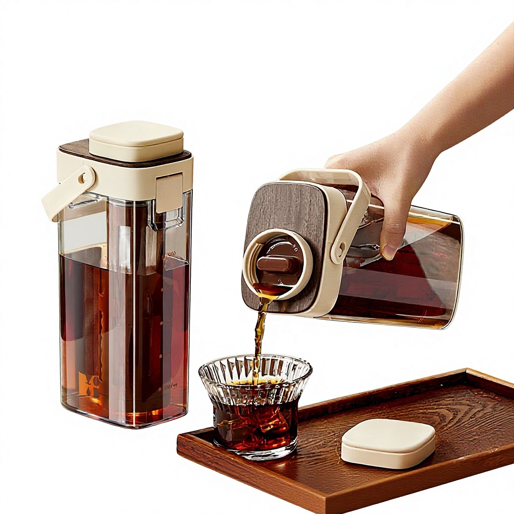 إبريق تحضير القهوة الباردة وال - مراجعة Coffee Tea Brew وسعره