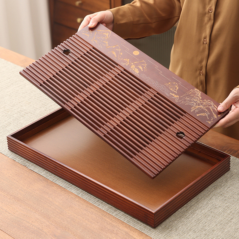 صينية شاي خيزران صغيرة ، تخزين - مراجعة Bamboo Tea Tray وسعره