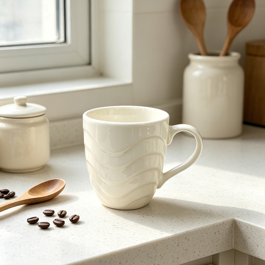 كوب سيراميك، كوب قهوة، كوب ماء - مراجعة Good Coffee Tea وسعره
