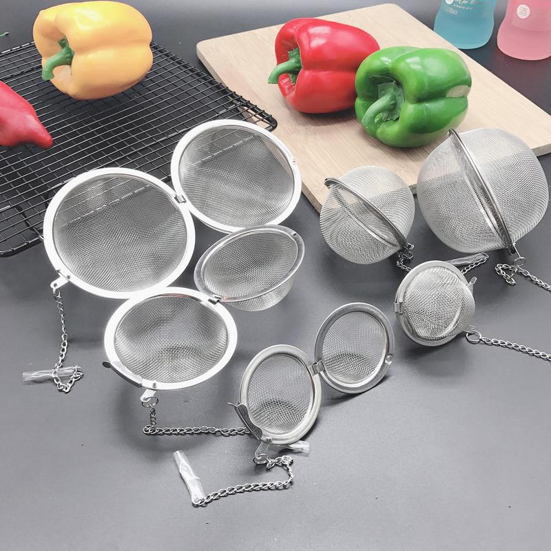 الشاي الكرة الفولاذ المقاوم لل - مراجعة Tea Strainer Mesh وسعره