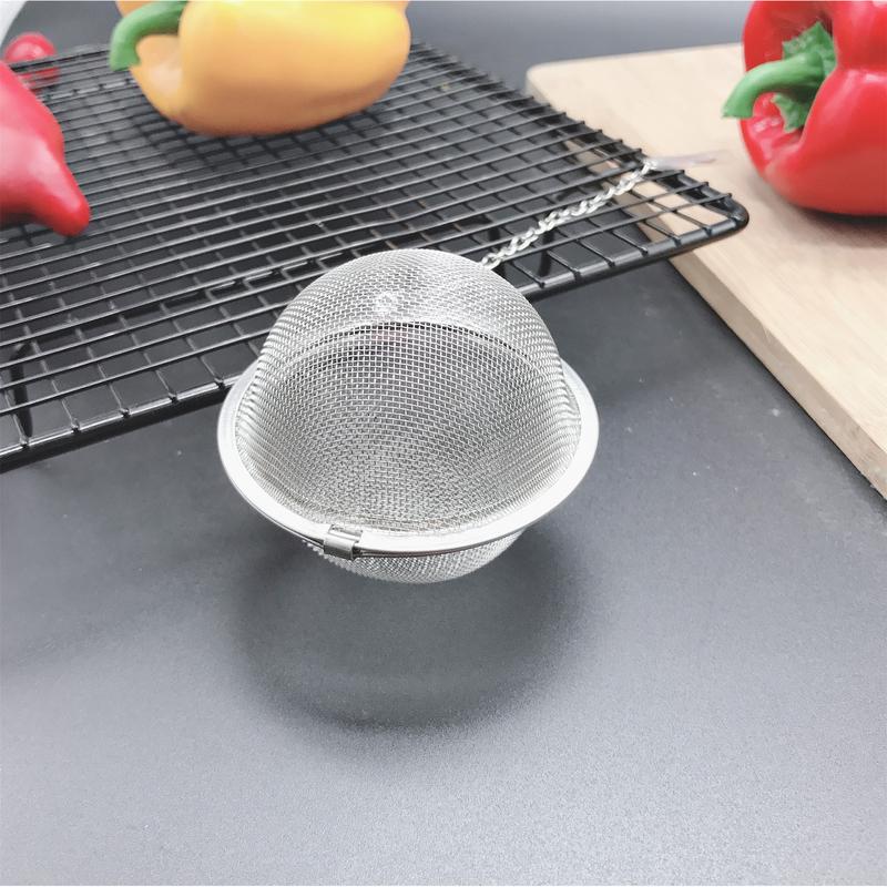 الشاي الكرة الفولاذ المقاوم لل - مراجعة Tea Strainer Mesh وسعره