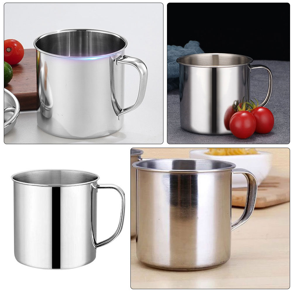4 قطع أكواب أطفال من الفولاذ ا - مراجعة Coffee Tea Cups وسعره