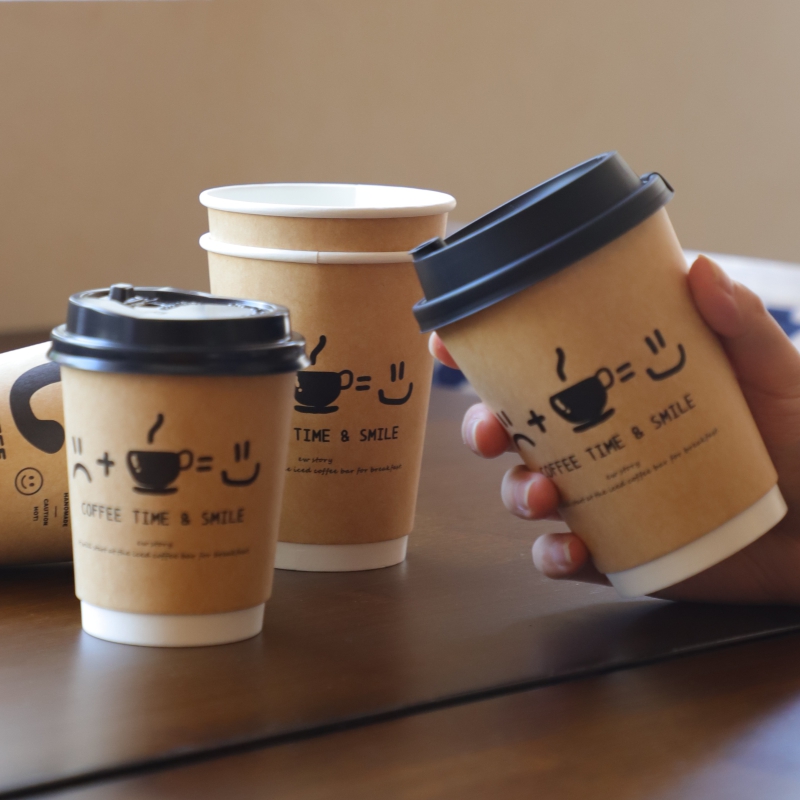 ٥٠ قطعة من أكواب القهوة الورقي - مراجعة Wallpaper Coffee And Tea وسعره