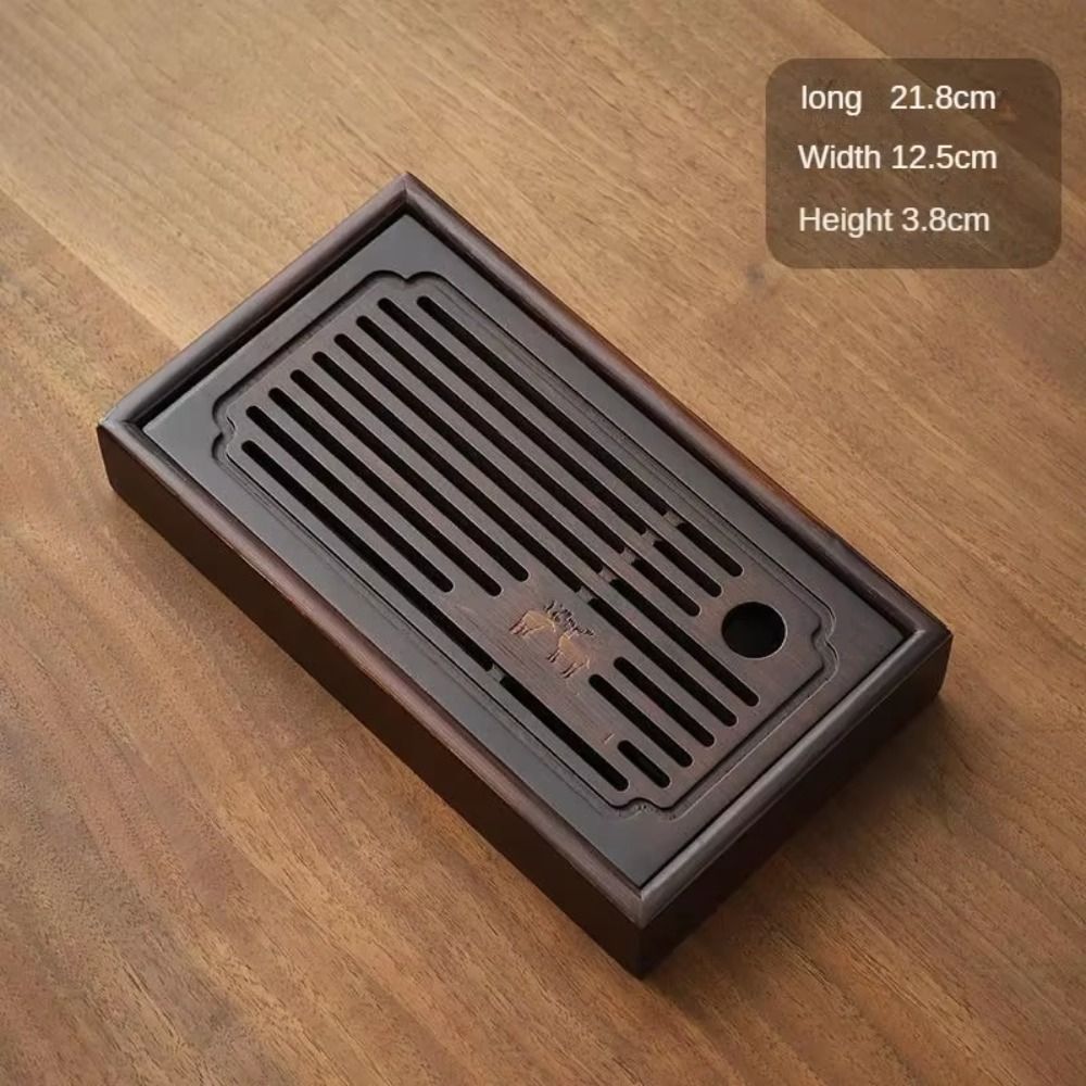 صينية شاي صينية صغيرة الحجم مص - مراجعة Bamboo Tea Tray وسعره