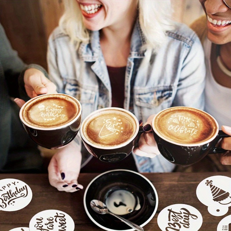 المهنية لتقوم بها بنفسك لاتيه  - مراجعة Coffee Stencil Art وسعره