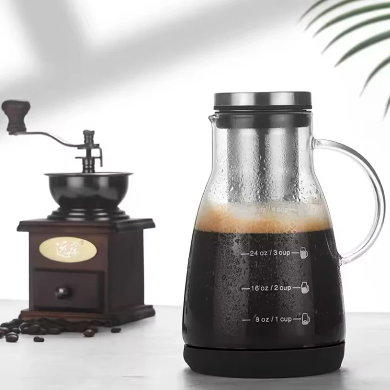وعاء زجاجي لتحضير الإسبريسو وا - مراجعة Coffee Tea Brew وسعره