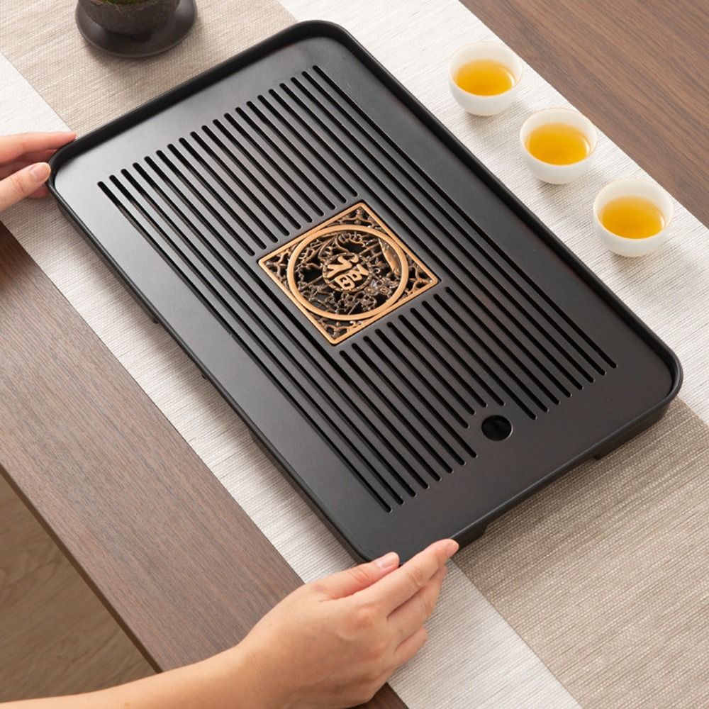 صينية شاي من الخيزران متعددة ا - مراجعة Bamboo Tea Tray وسعره