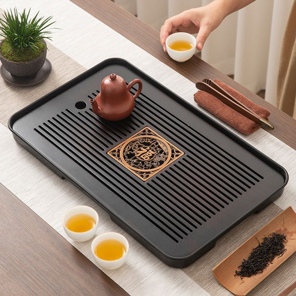 صينية شاي من الخيزران متعددة ا - مراجعة Bamboo Tea Tray وسعره