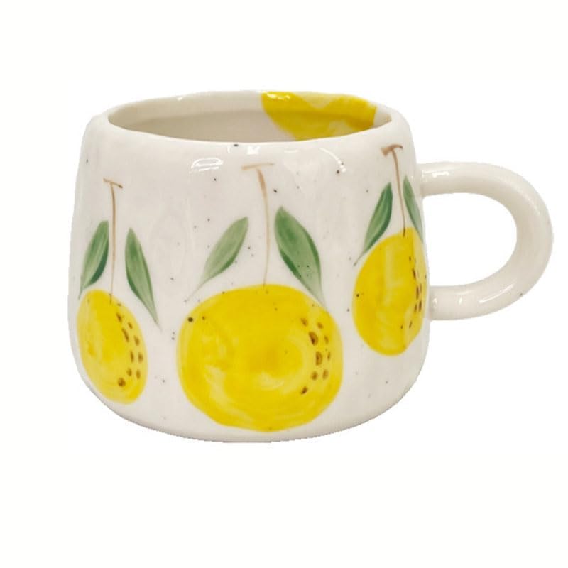 كوب قهوة سيراميك صيفي لطيف سعة - مراجعة Lemon Tea Coffee وسعره